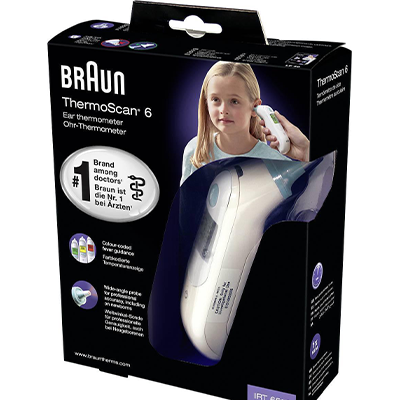BRAUN THERMOSCAN 6 EAR THERMOMETER