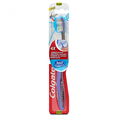 COLGATE 360 TOOTHBRUSH WHOLE MOUTH CLEAN