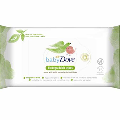 DOVE BABY BIODEGRADABLE WIPES