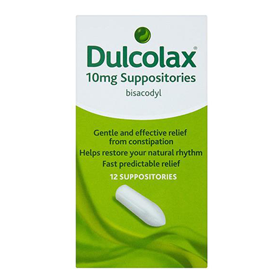 DULCOLAX 10MG SUPPOSITORIES