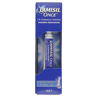 LAMISIL ONCE 1% CUTANEOUS SOLUTION 4G
