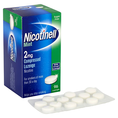 NICOTINELL LOZENGES MINT 2mg