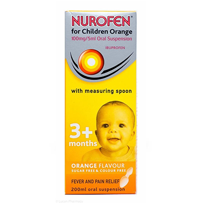 NUROFEN FOR CHILDREN 3M+ W/SPOON