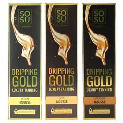 SOSU DRIPPING GOLD TANNING MOUSSE