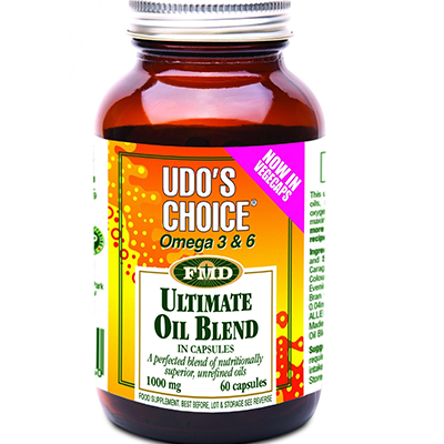 UDO'S CHOICE ULTIMATE OIL BLEND CAPSULES 60'S
