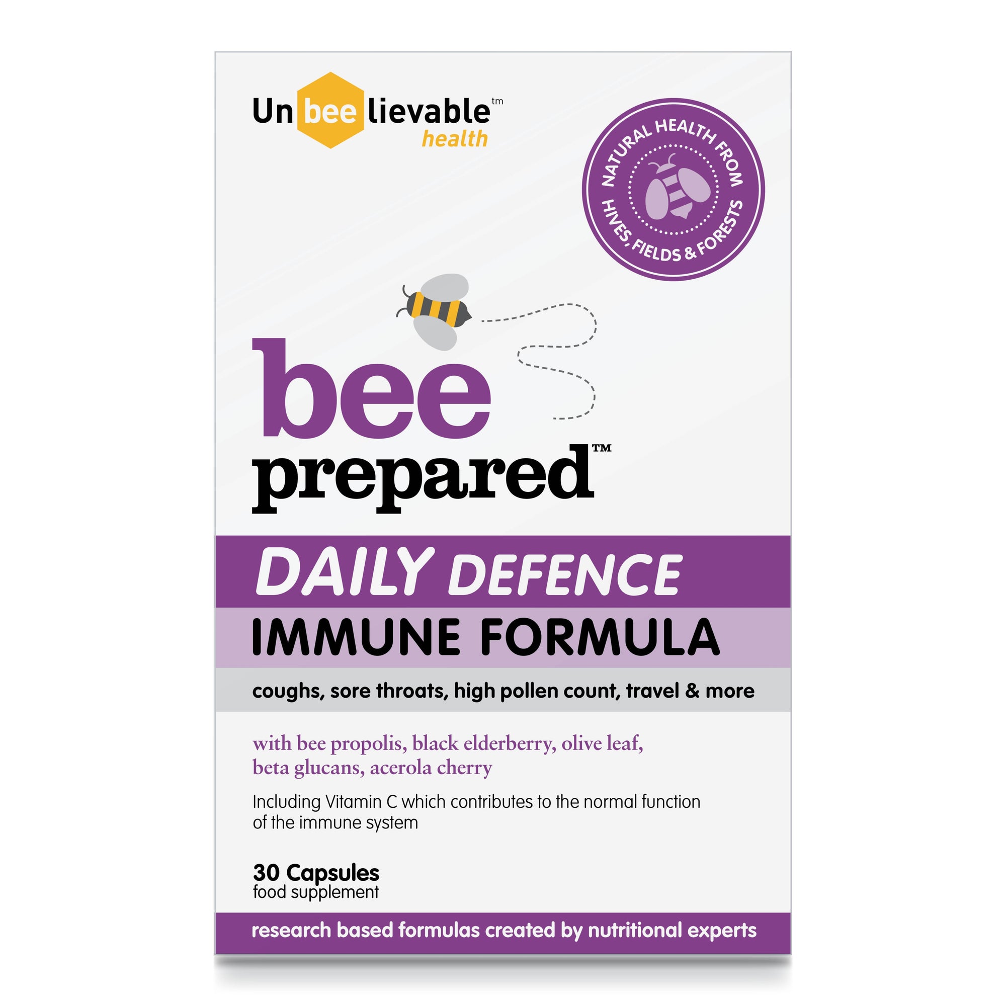 BEE PREPARED DAILY DEFENCE IMMUNE FORMULA