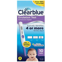 CLEARBLUE DIGITAL OVULATION TESTS 10'S