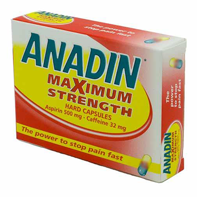 ANADIN MAX STRENGTH CAPSULES