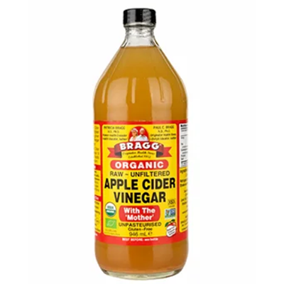 BRAGG ORG APPLE CIDER VINEGAR- WITH THE MOTHER