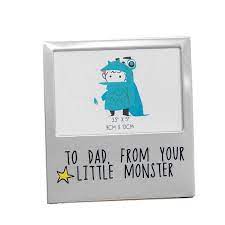 FATHERS DAY FRAME - LITTLE MONSTER