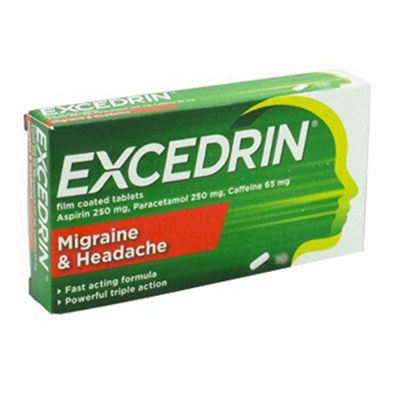 EXCEDRIN TABLETS 20'S