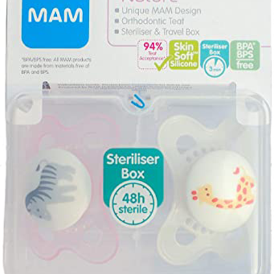MAM 0M+ CLASSIC SILICONE SOOTHER