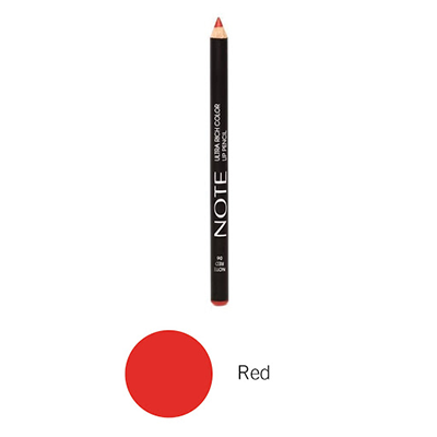 NOTE Ultra Rich Color Lip Pencil 06 NOTE Red