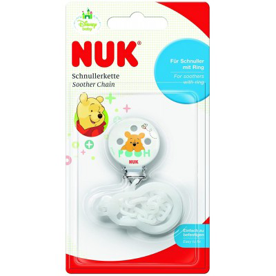 NUK SOOTHER CHAIN WINNIE THE POOH