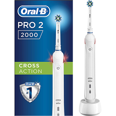 ORAL B POWER HANDLE PRO 2 TOOTHBRUSH