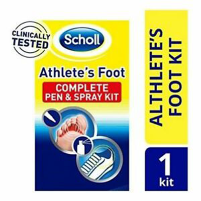 SCHOLL ATHLETE'S FOOT COMPLETE KIT