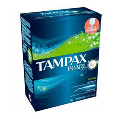 TAMPAX PEARL SUPER 18 6