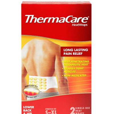 THERMACARE HEAT WRAPS FOR BACK 2'S