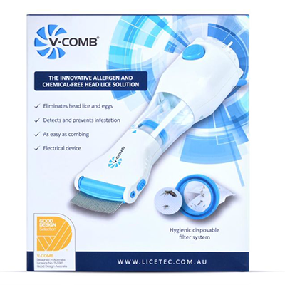 V-Comb Head Lice Device