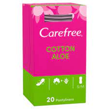 CAREFREE WITH COTTON ALOE 20'S