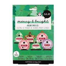 OH K! MERRY & BRIGHT FACE MASK SET