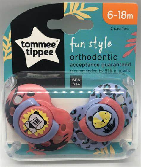 TOMMEE TIPPEE FUN STYLE 6-18M SOOTHERS