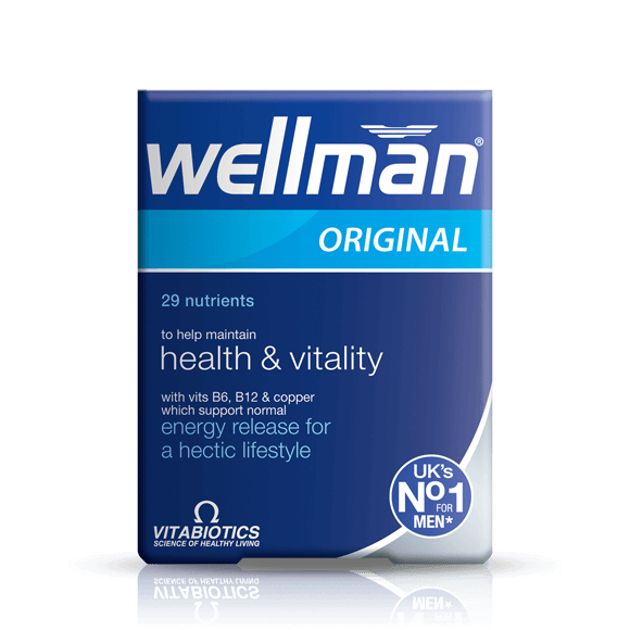 VITABIOTICS WELLMAN TABS 30'S